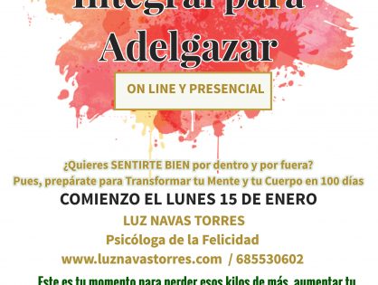 Charla informativa Programa Integral para Adelgazar en Torredelcampo, Jaén