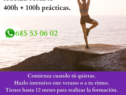 Hazte Monitor de Yoga - Formación Acreditada